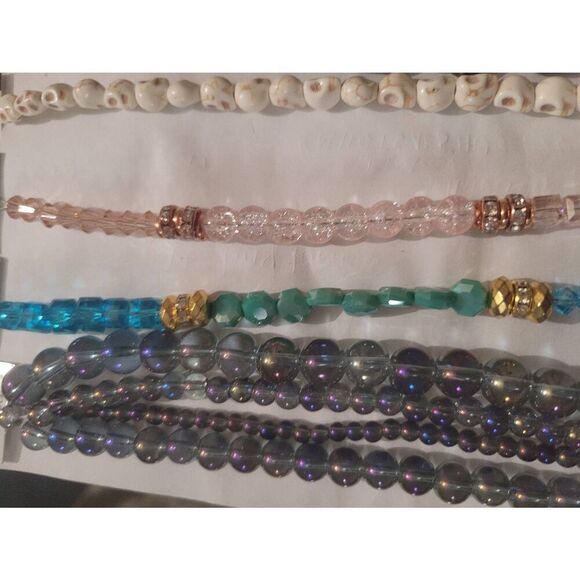 BEAUTIFUL handmade vintage beaded bracelet - Picture 3 of 9